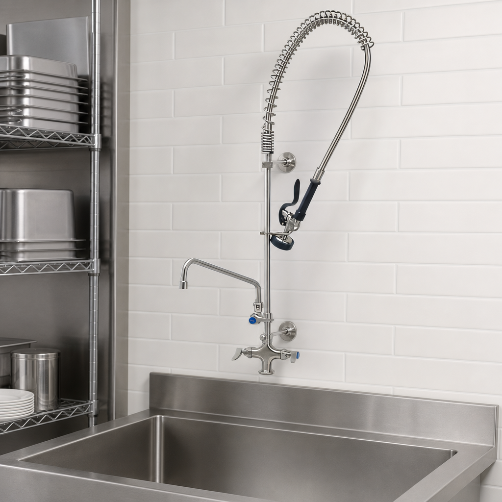 Wall-Mount Pre-Rinse Design