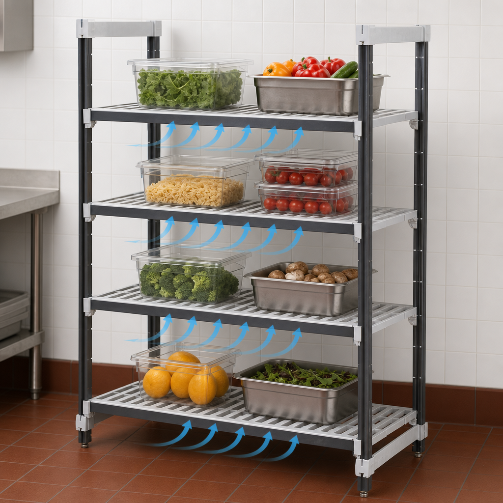 Vented Shelf Plates