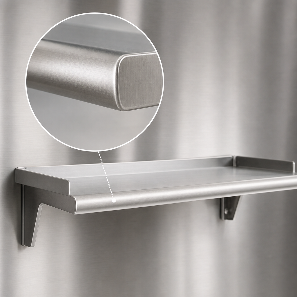 Rolled Front Edge