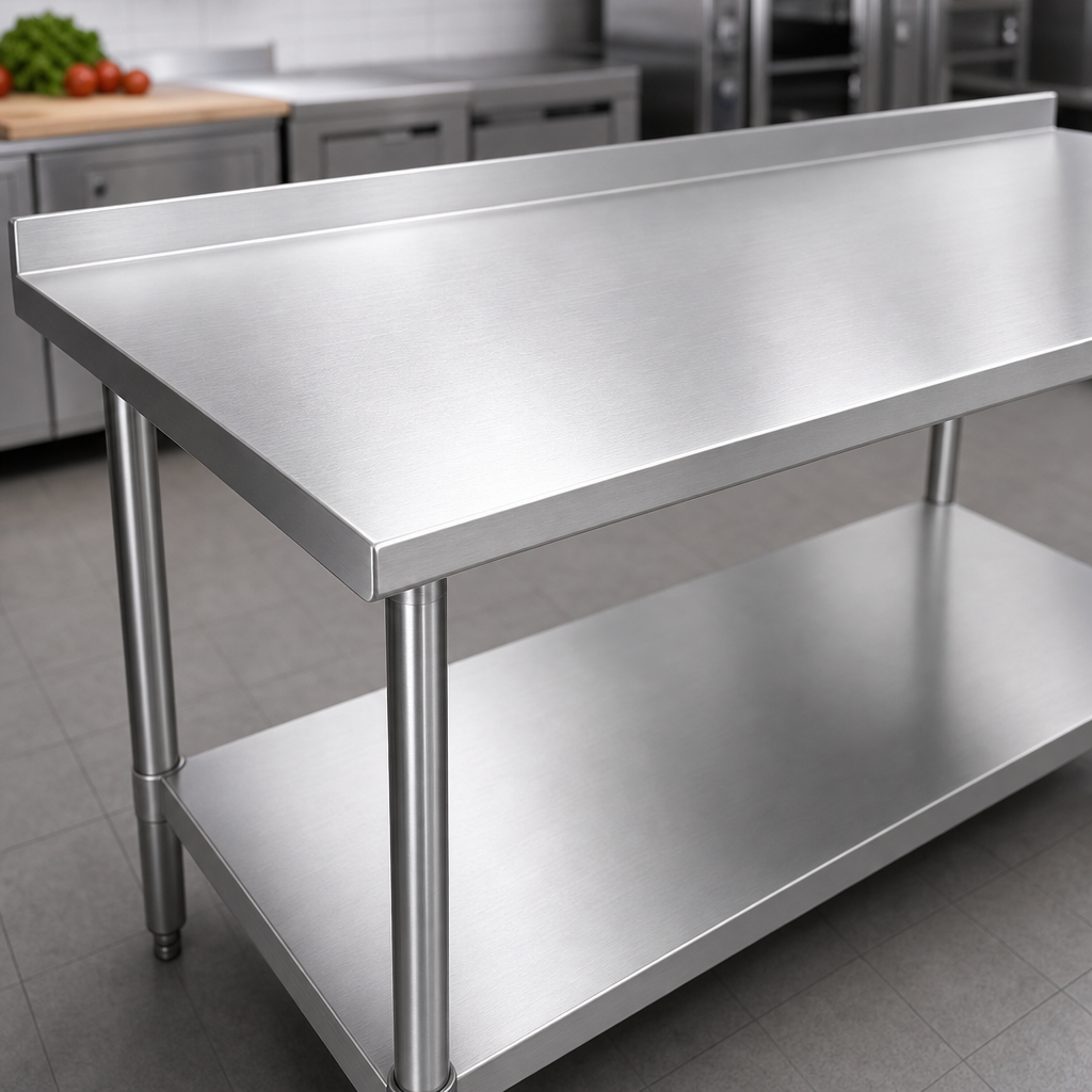 16-Gauge Stainless Steel Top