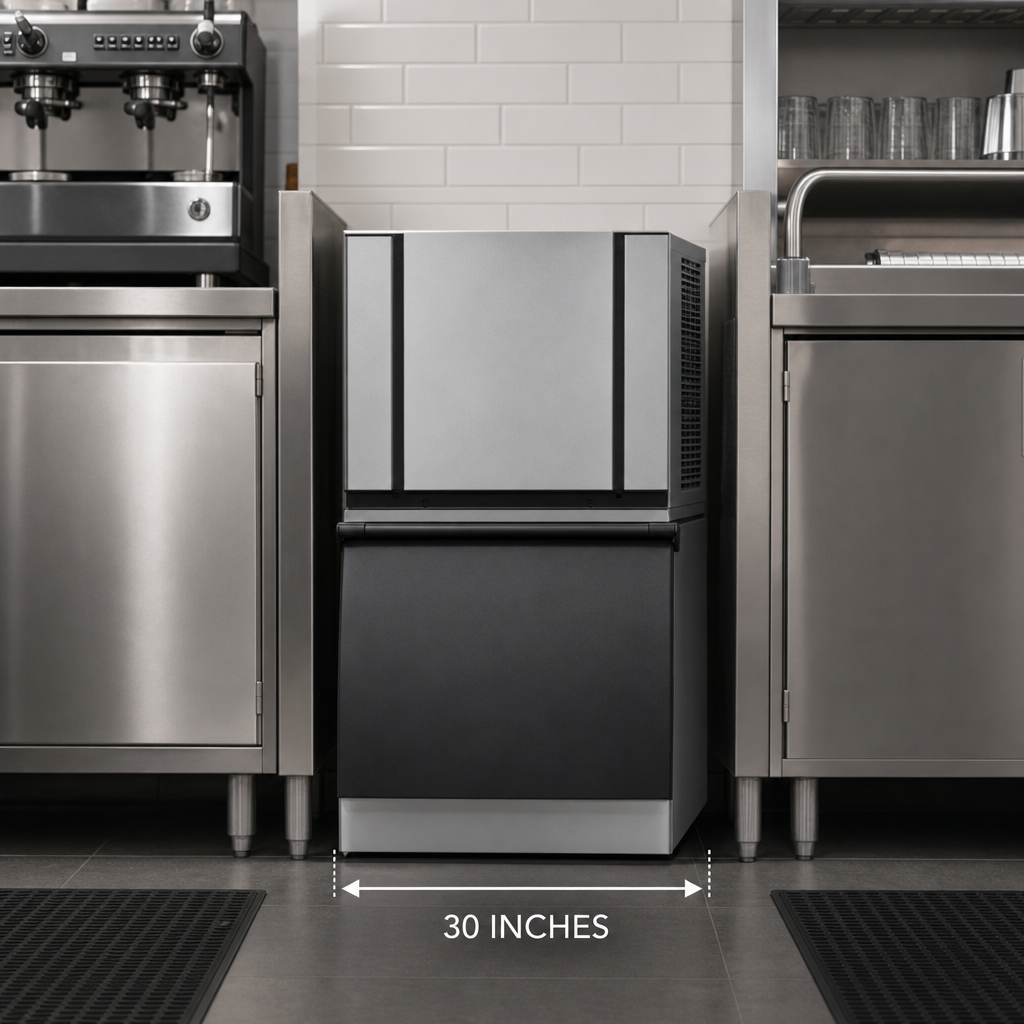 Compact 30-Inch Footprint