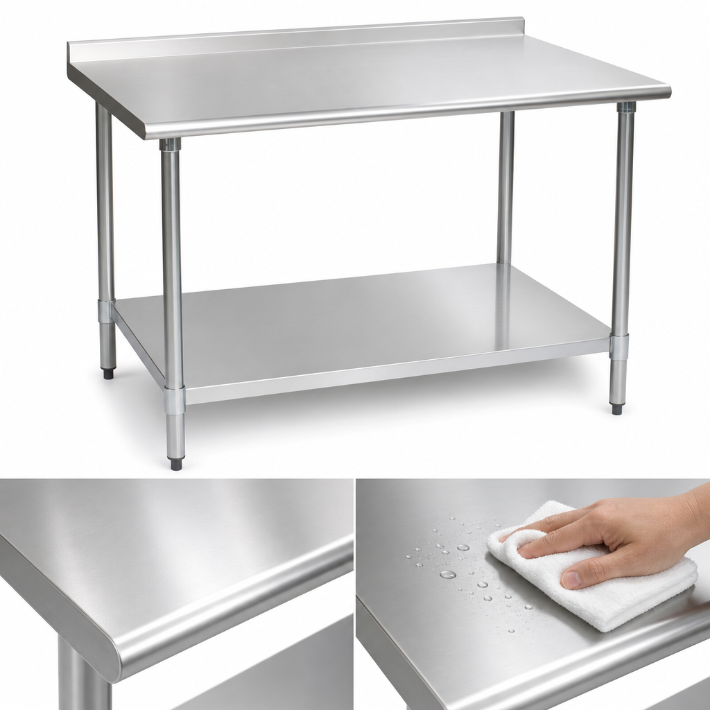 16-Gauge 300 Series Stainless Steel Top