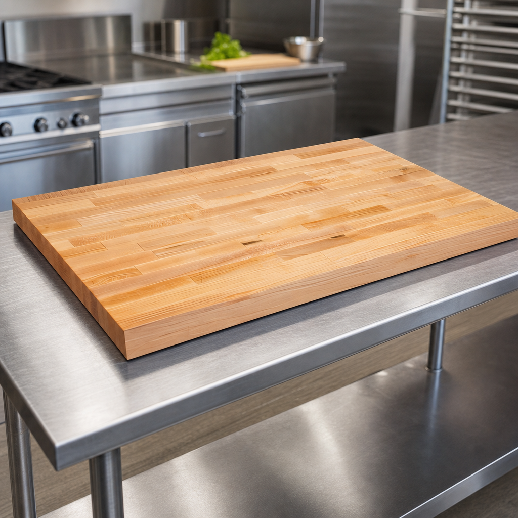Edge Grain Flat Top