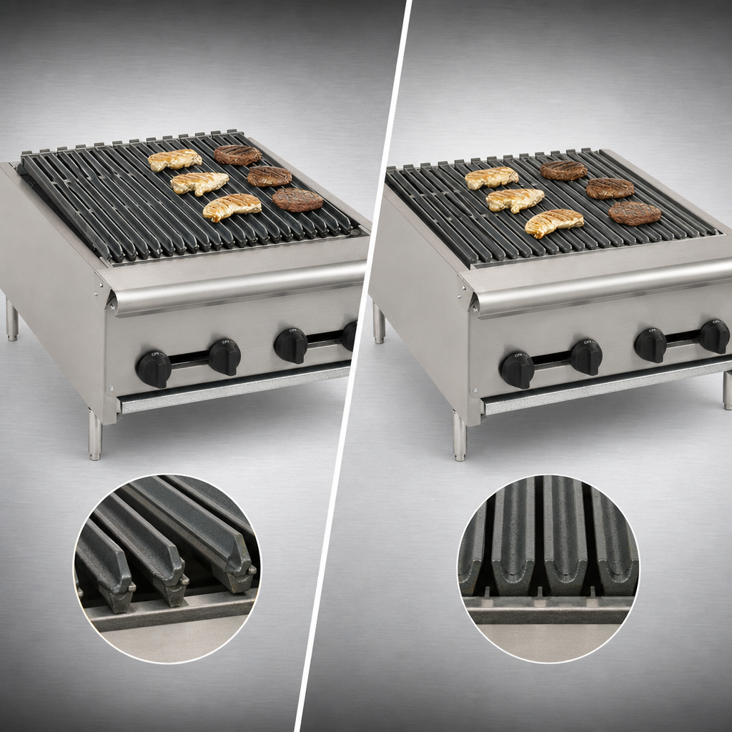 Reversible Cast Iron Grates