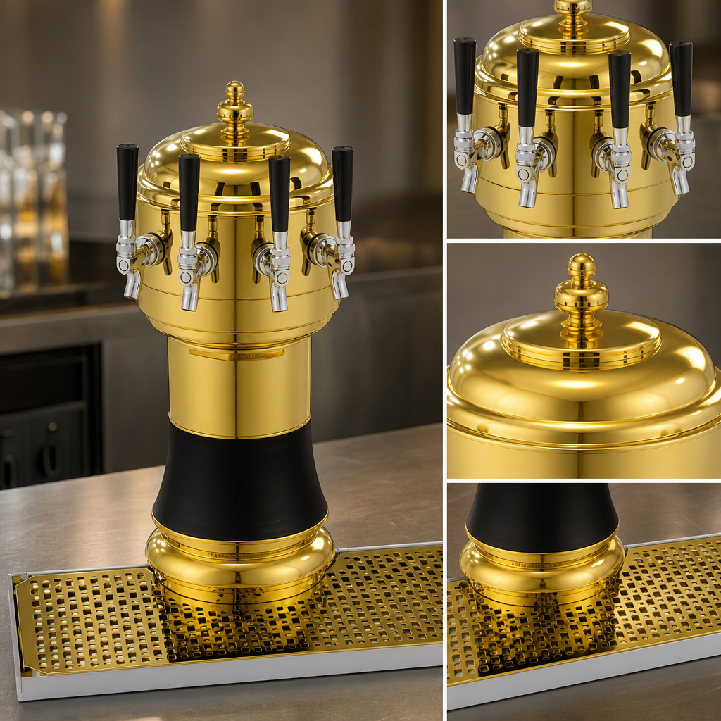 Four-Faucet Capacity