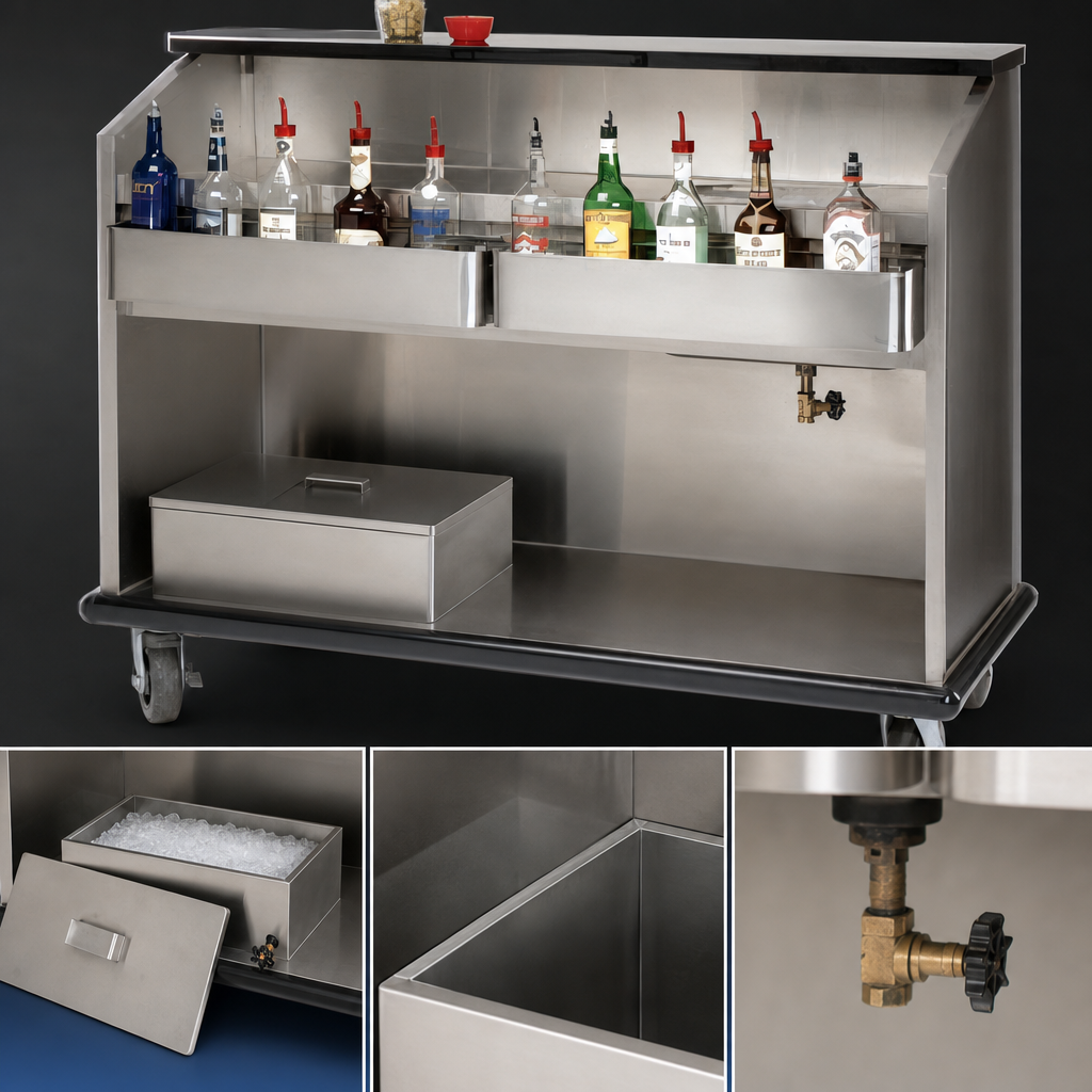 Insulated Integral Ice Bin