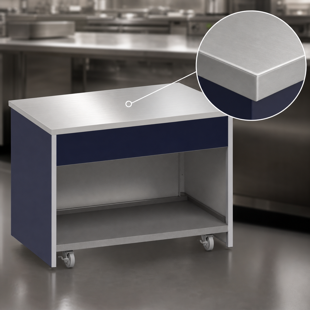 304 Stainless Steel Solid Top