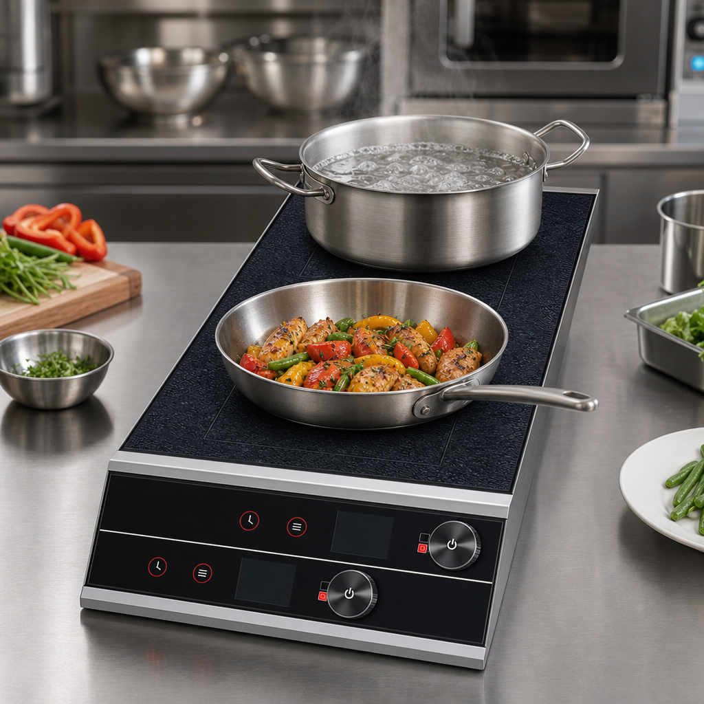 Front-to-Back Dual Burner Layout