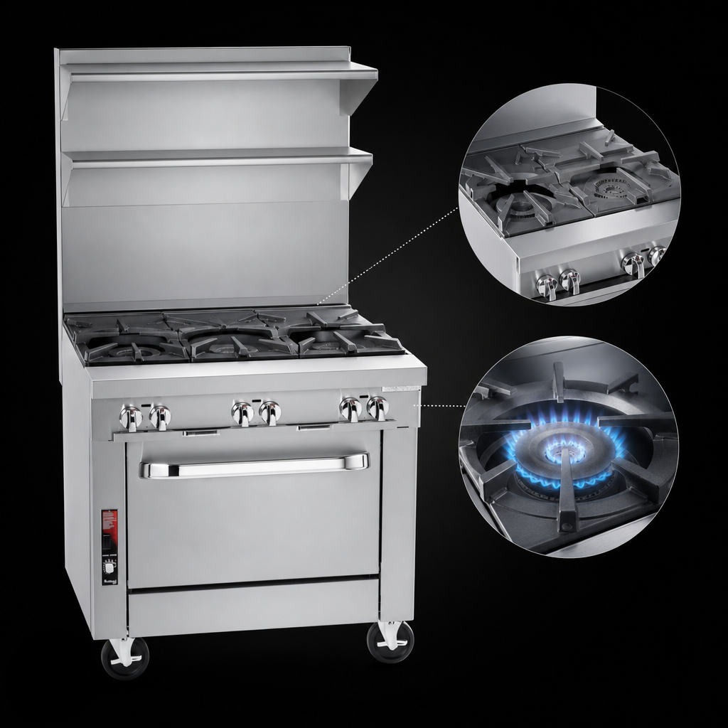 Mixed Burner Layout
