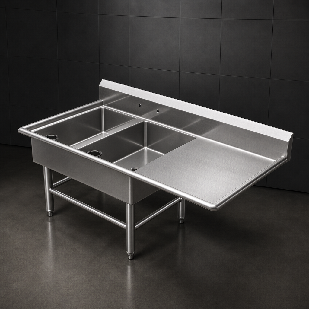 14-Gauge Type 300 Stainless Steel Top