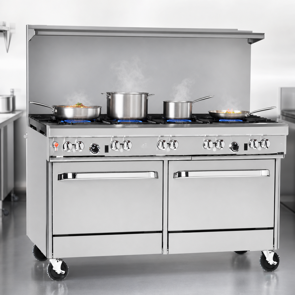 4 Open Burners
