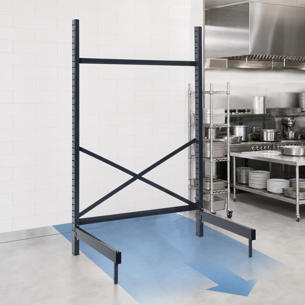 Cantilevered Open-Access Design