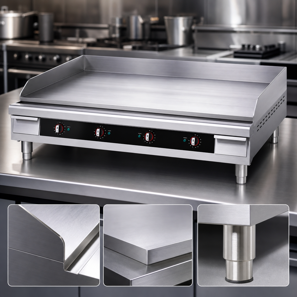 Heavy-Duty Stainless Steel Construction