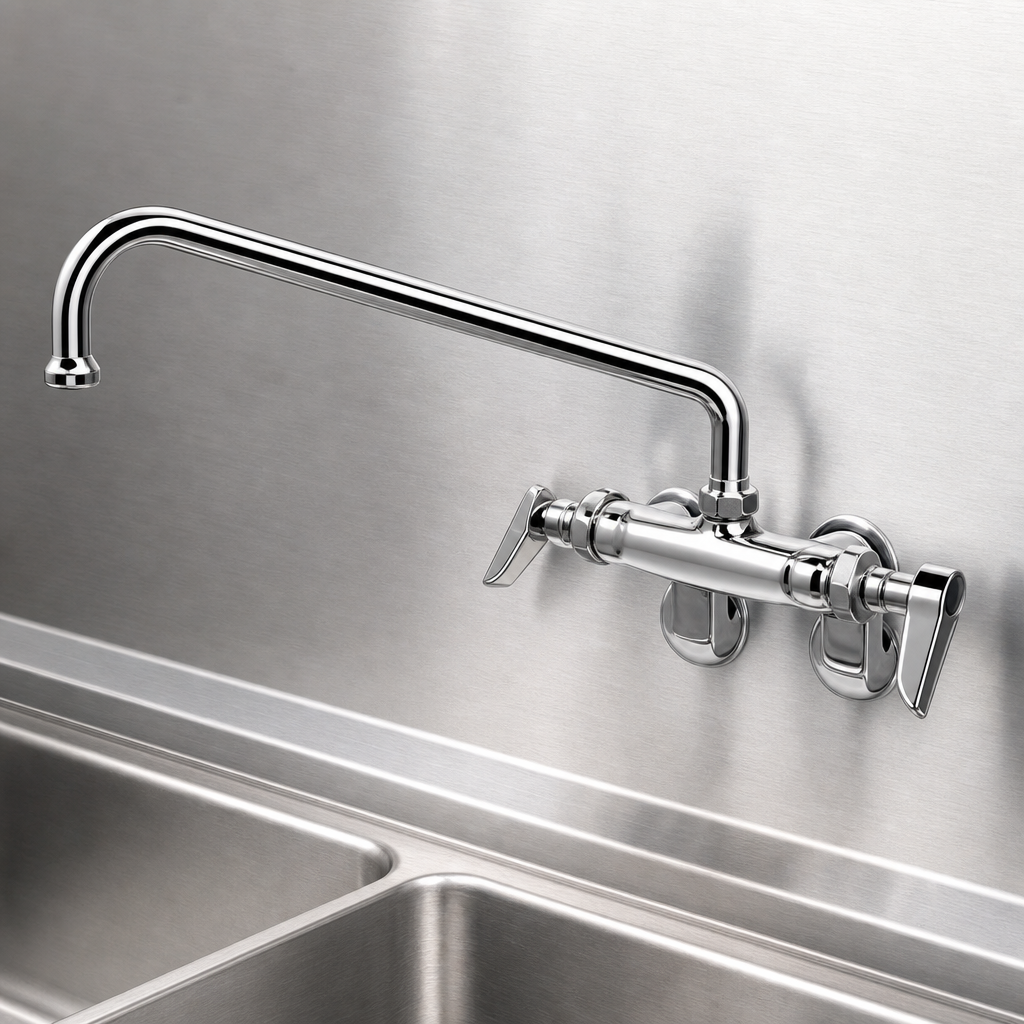 Polished Chrome-Plated Brass Body