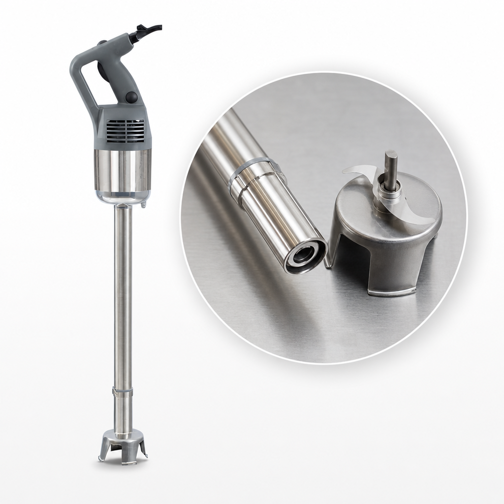Removable Stainless Steel Foot and Blade