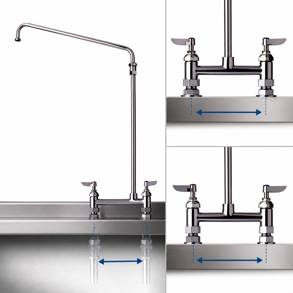 Adjustable Deck Mount Centers