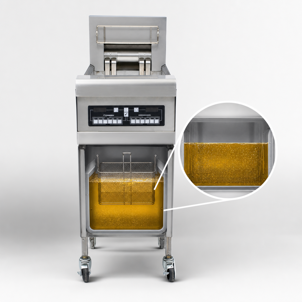 50 lb. Oil Capacity