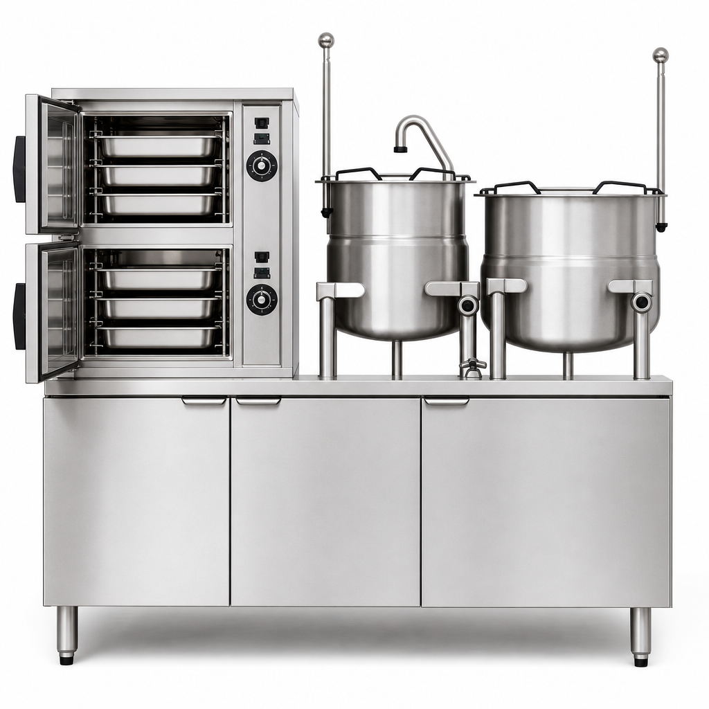 Dual Steamer Compartments