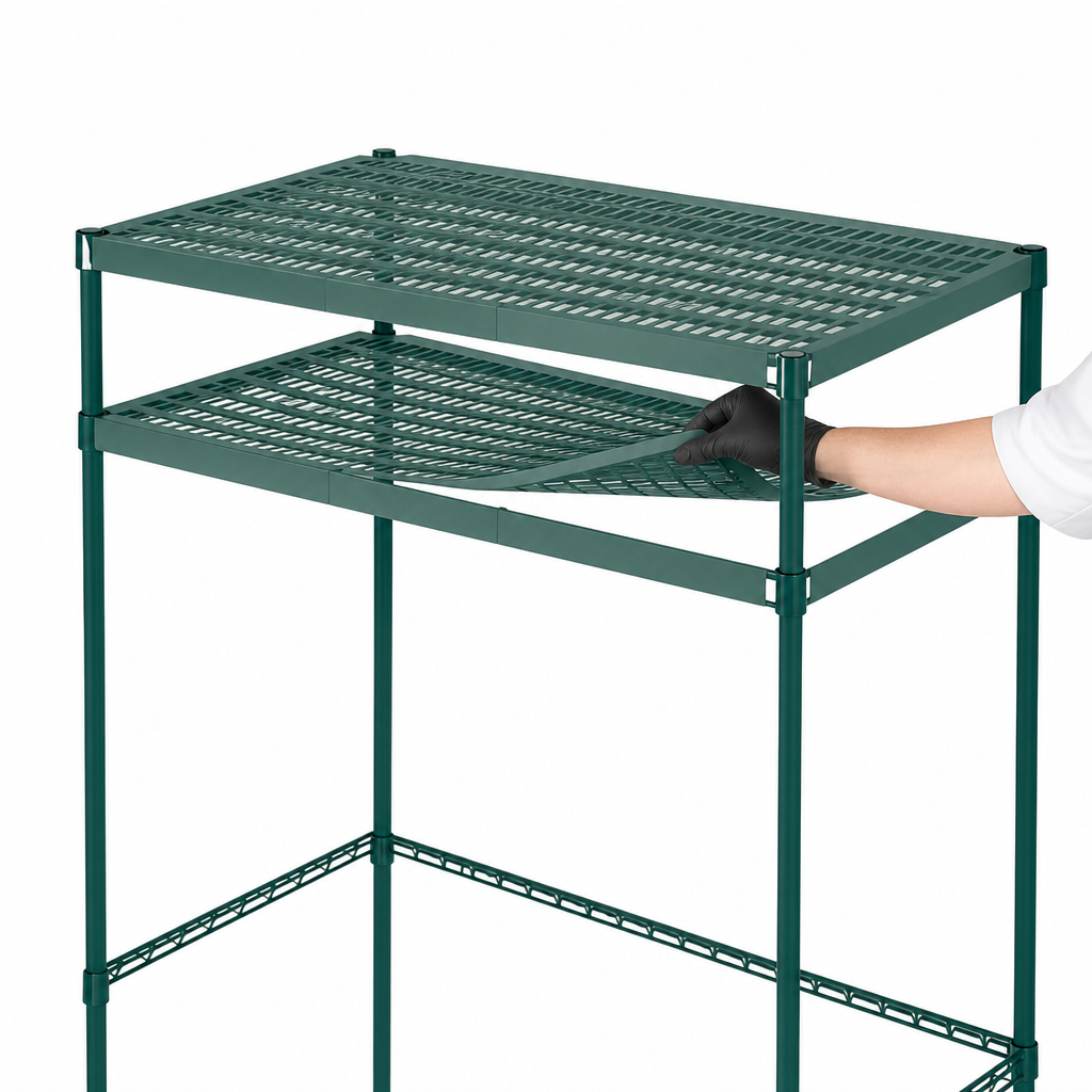 Removable Polymer Shelf Mat