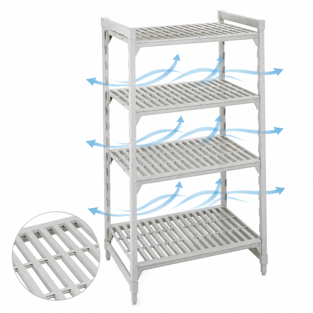 4 Vented Shelf Plates