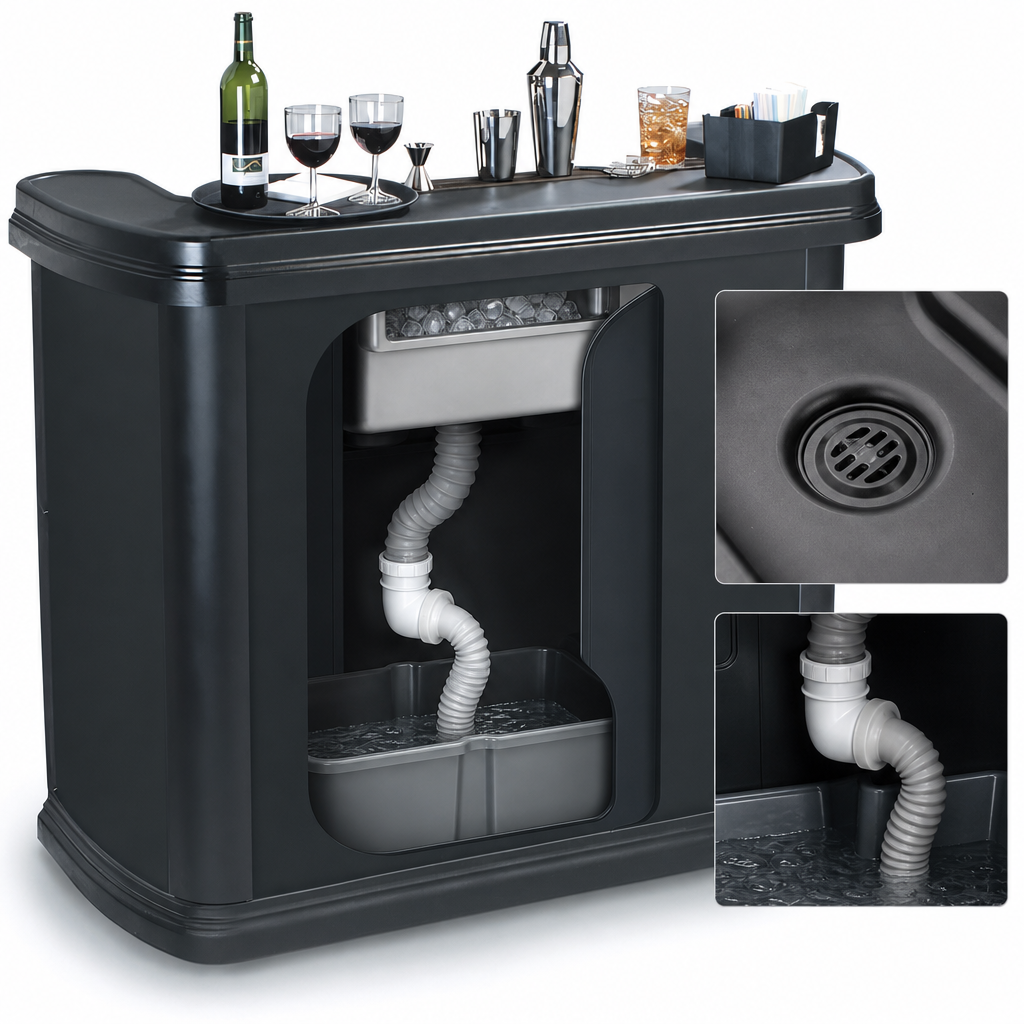 Integrated Drain and Water Trap