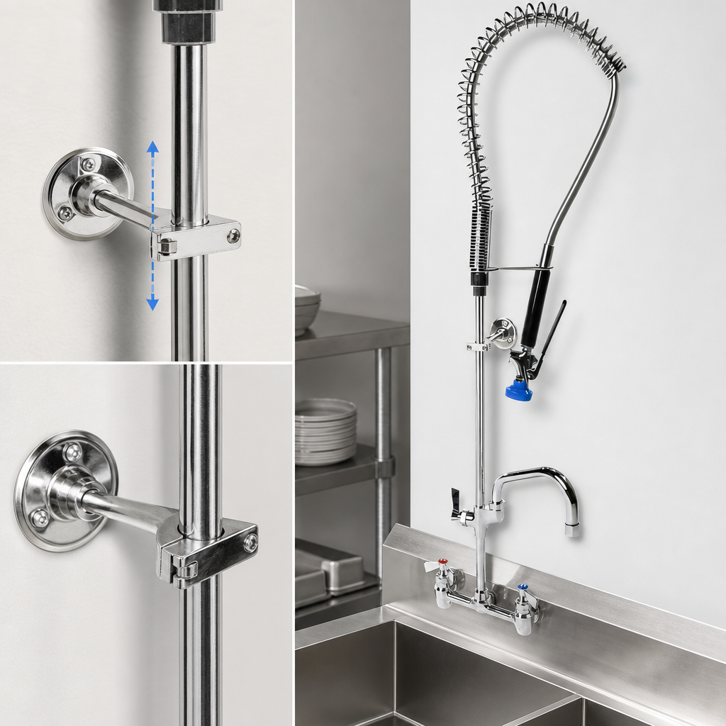 8-Inch Adjustable Wall Mount