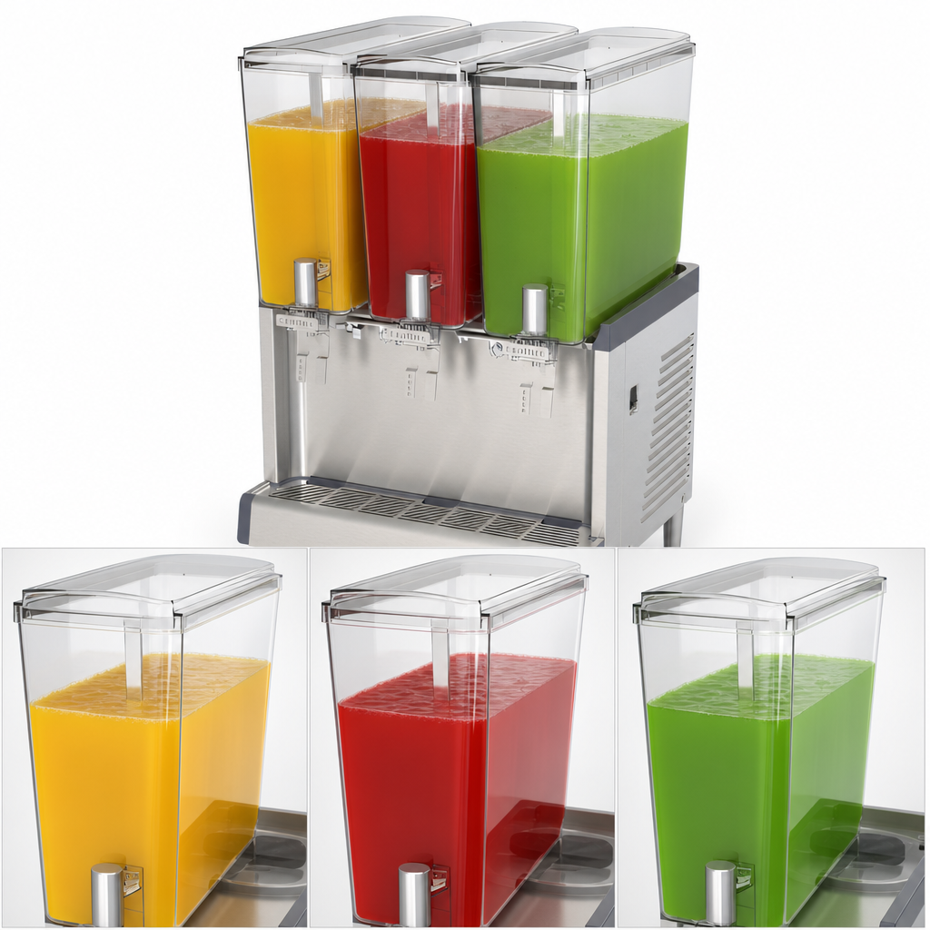 Three Clear Plastic Bowls