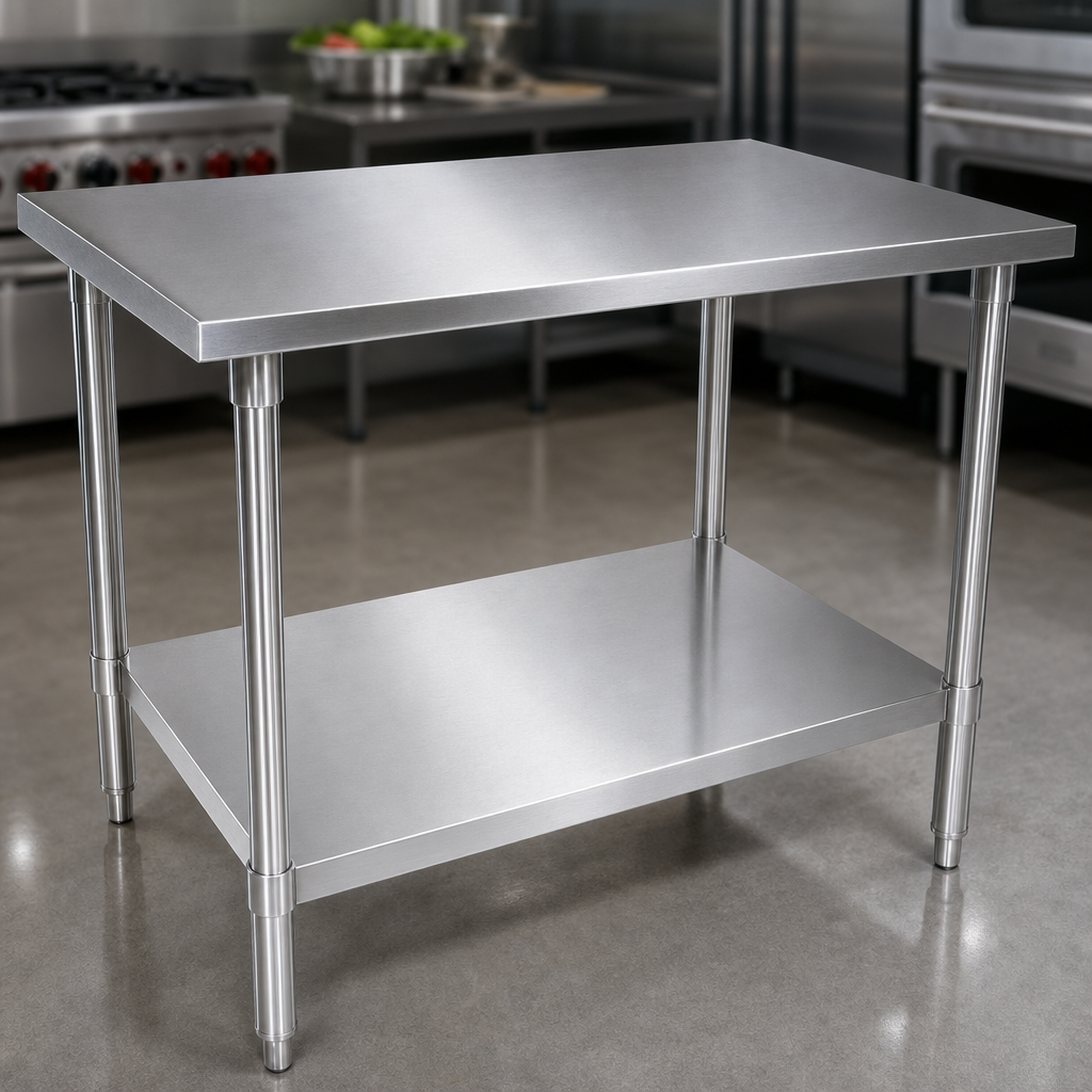 16-Gauge 300-Series Stainless Steel Top