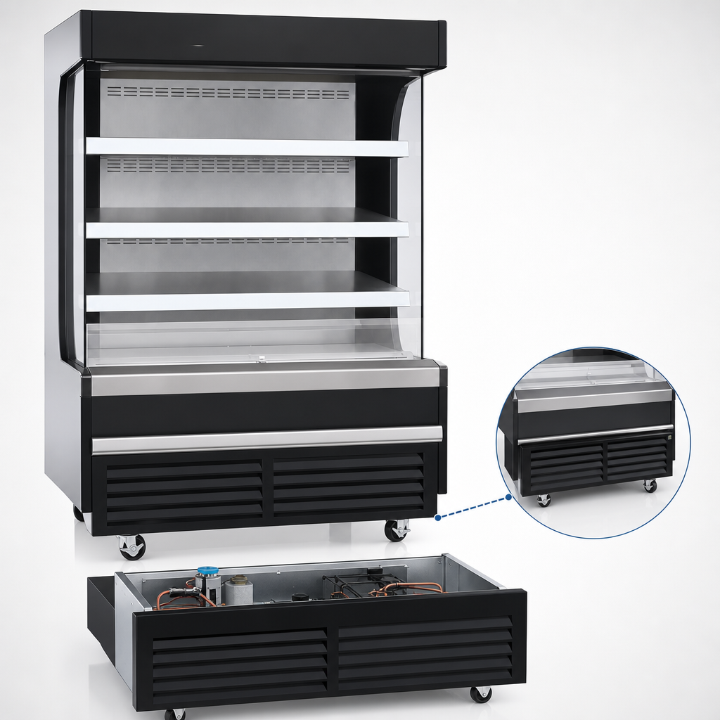 Bottom-Mounted Self-Contained Refrigeration