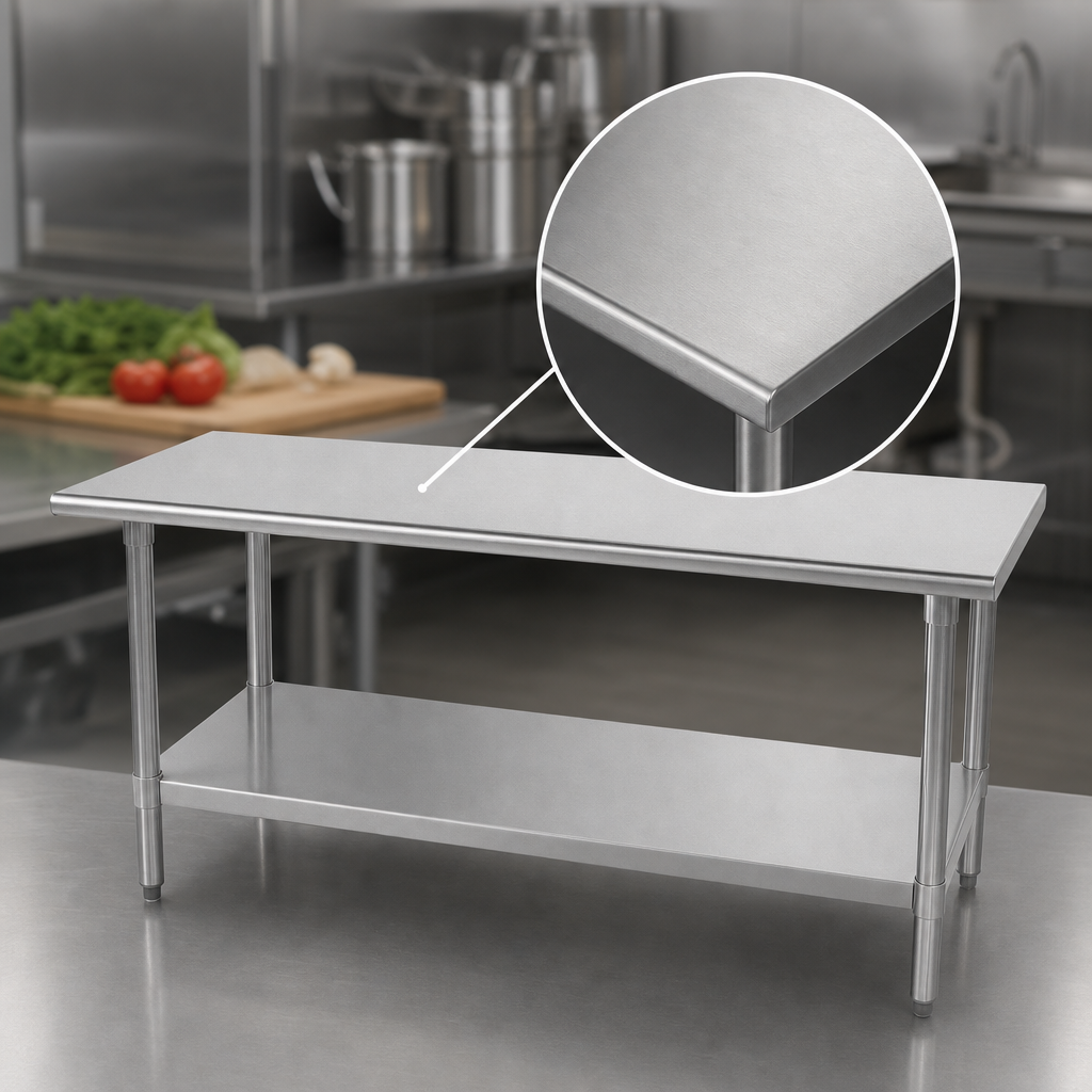 18-Gauge 430 Stainless Steel Top