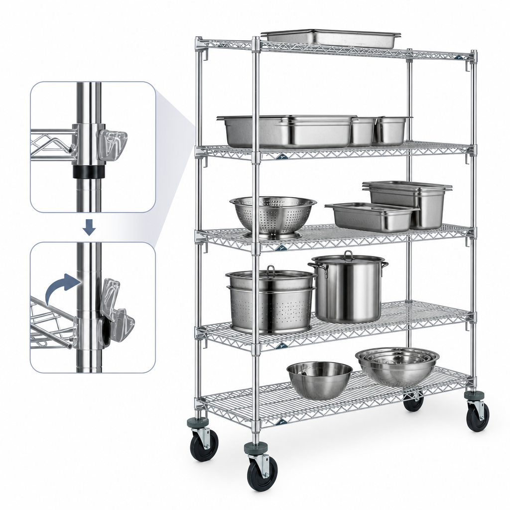Super Adjustable Shelf Design