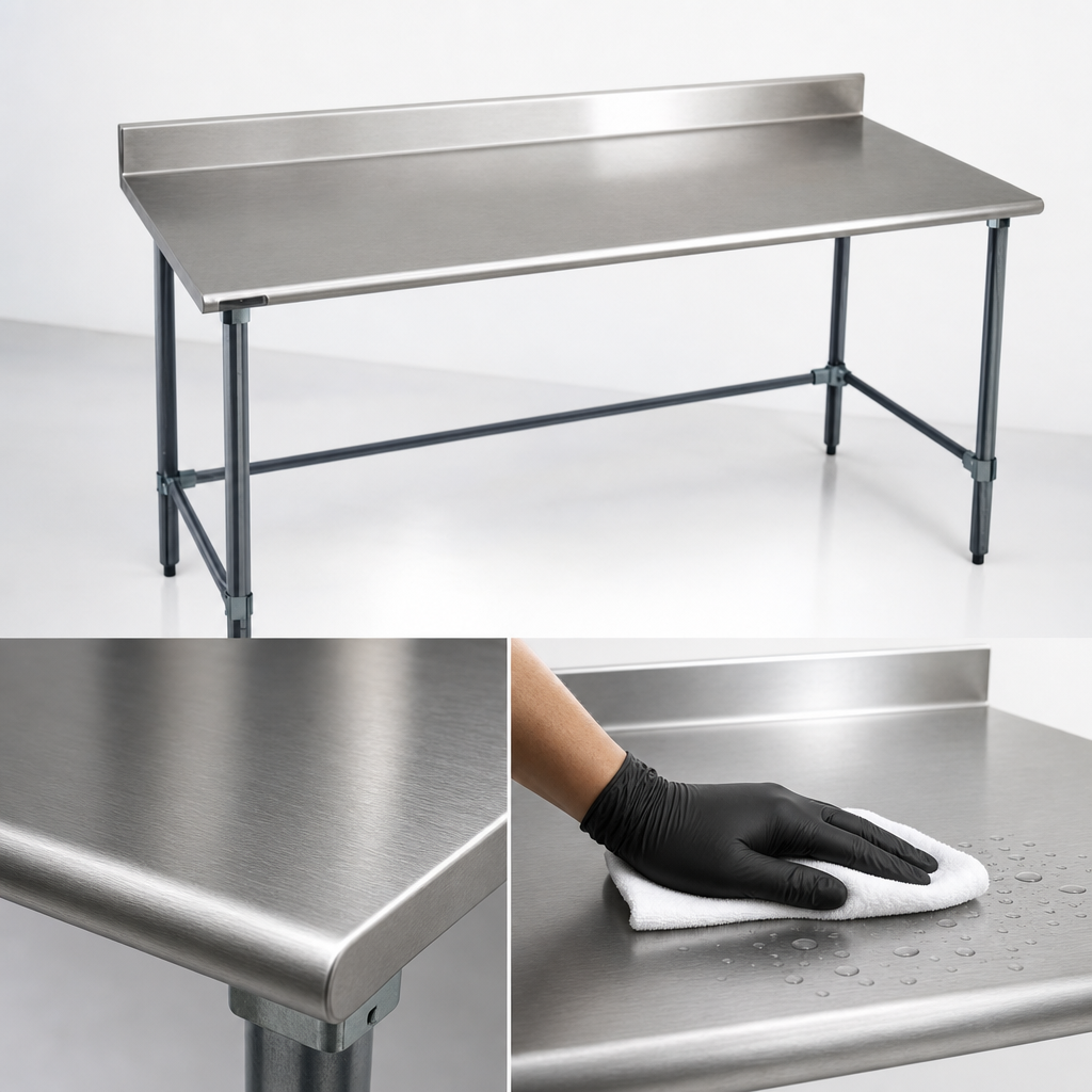 16-Gauge 300 Series Stainless Steel Top