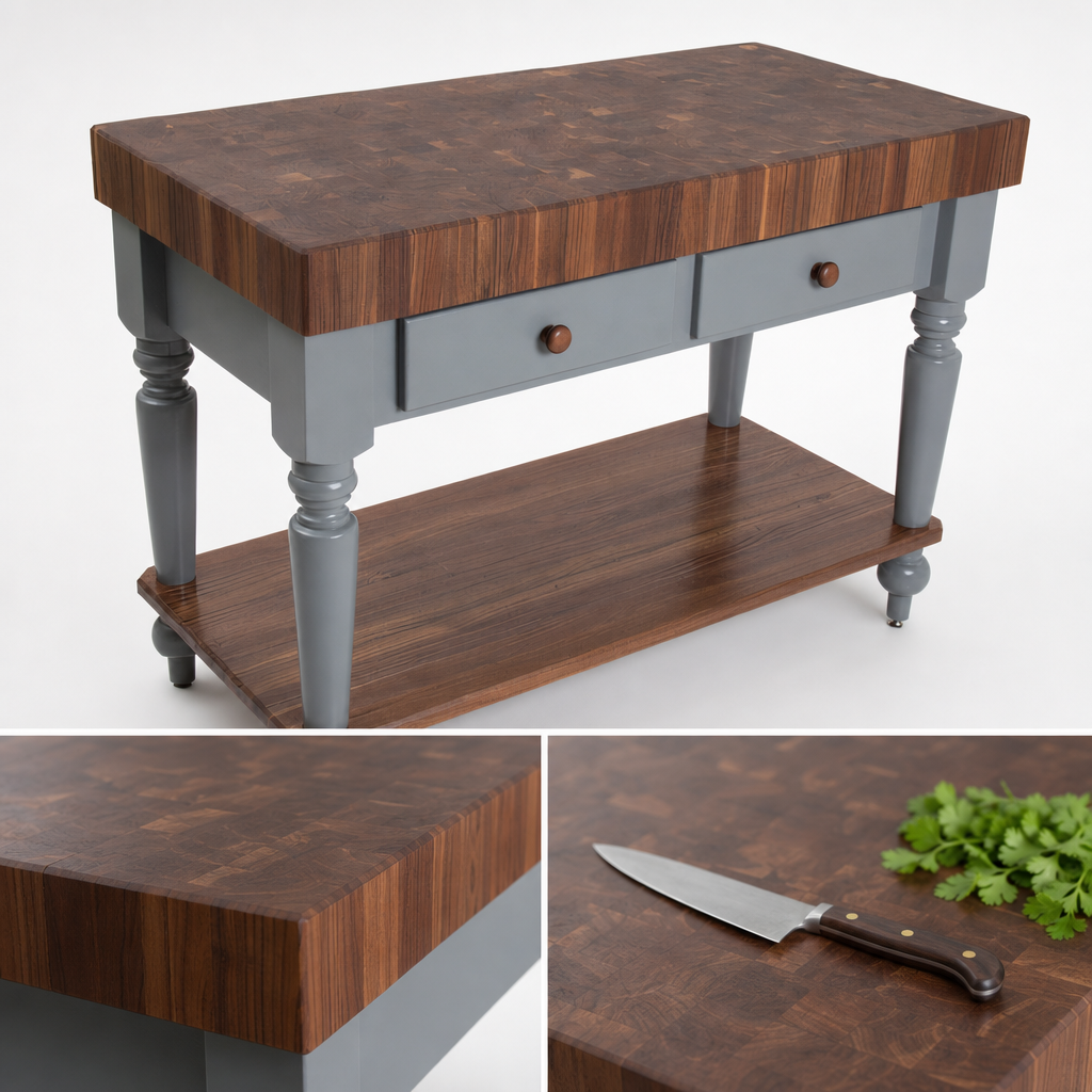 4-Inch Thick End Grain Top