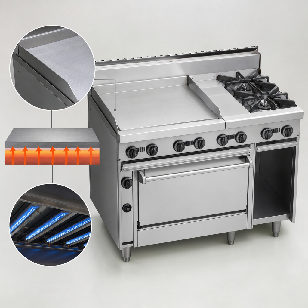 Left-Side 36-Inch Griddle