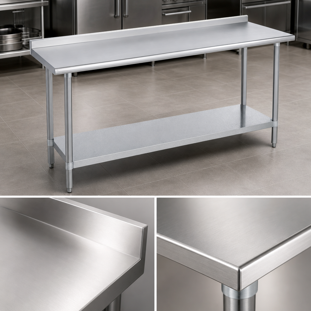 16 Gauge 300 Series Stainless Steel Top