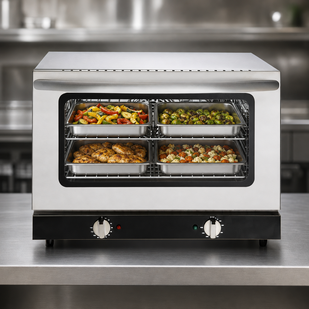 4 Half-Size Pan Capacity