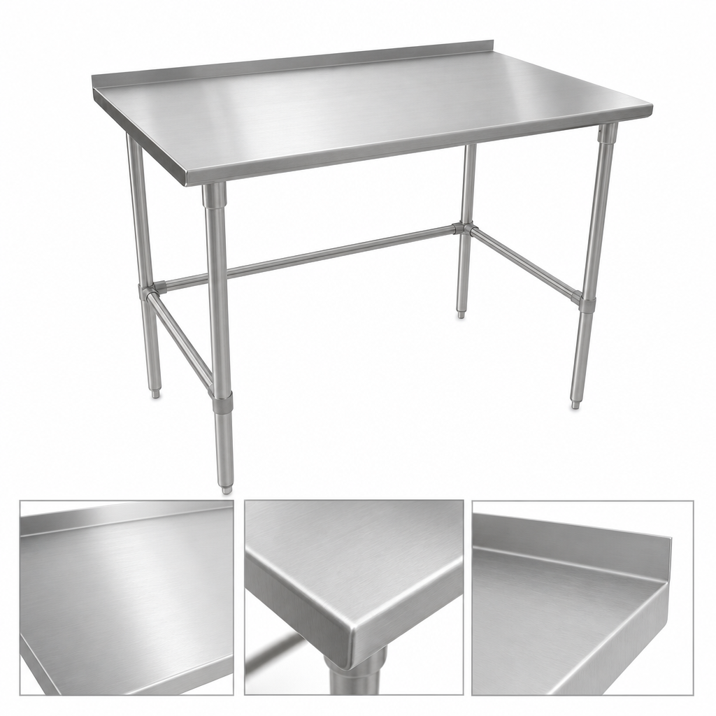 16-Gauge Stainless Steel Top