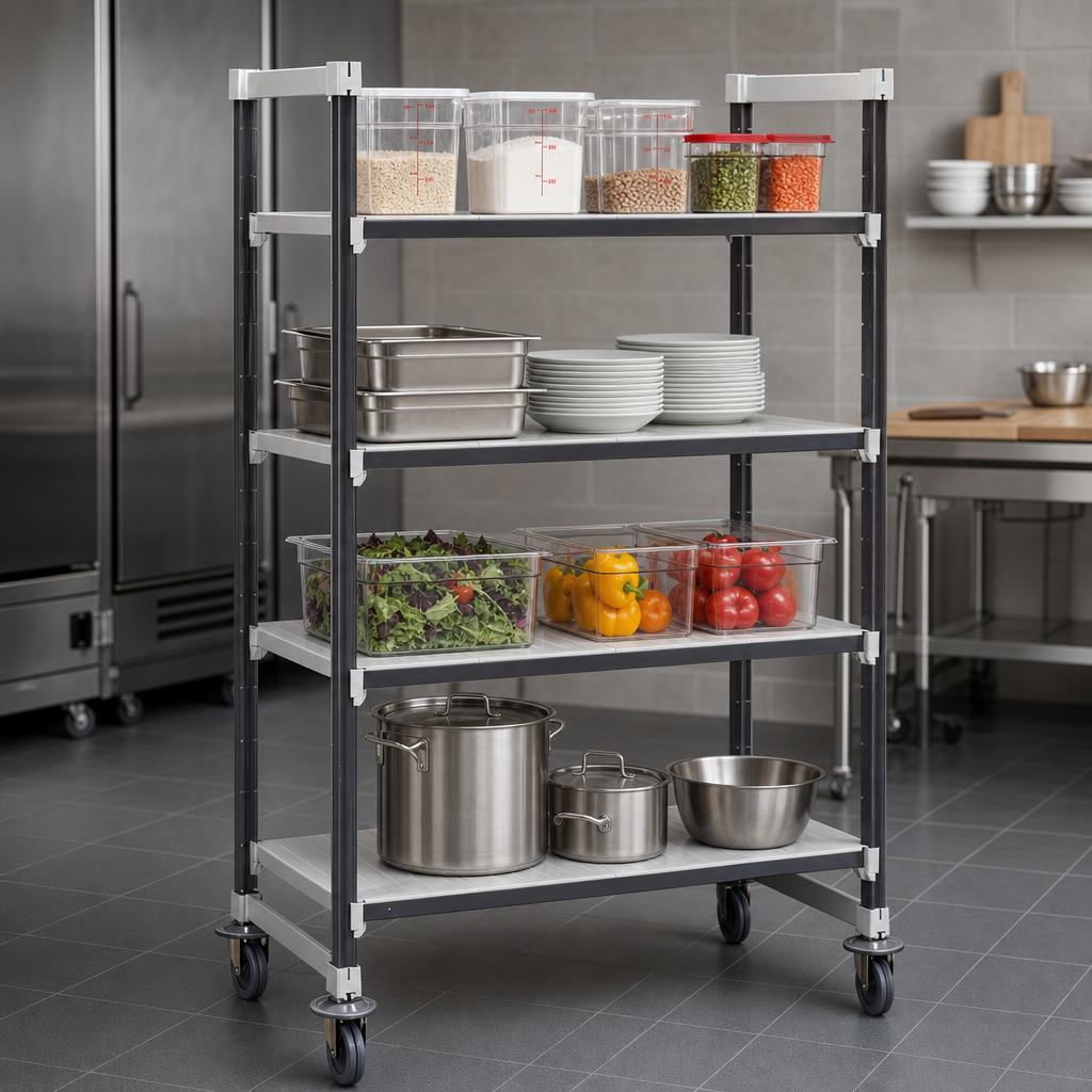 Four-Shelf Solid Layout