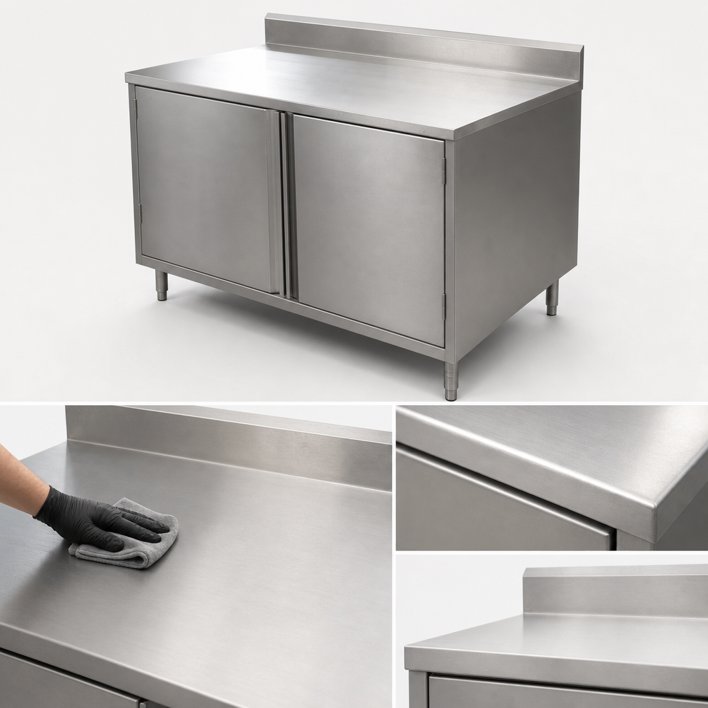 14-Gauge Stainless Steel Top