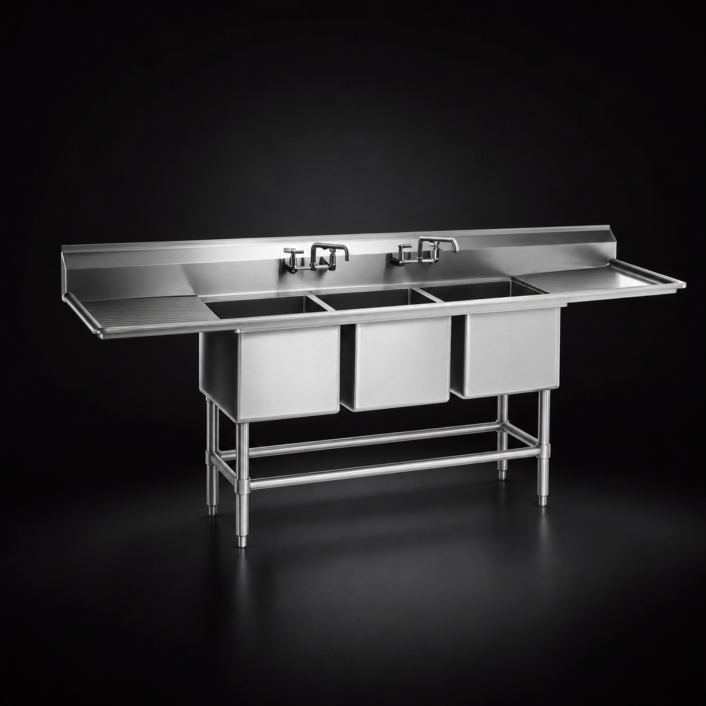 Three-Compartment Sink Design