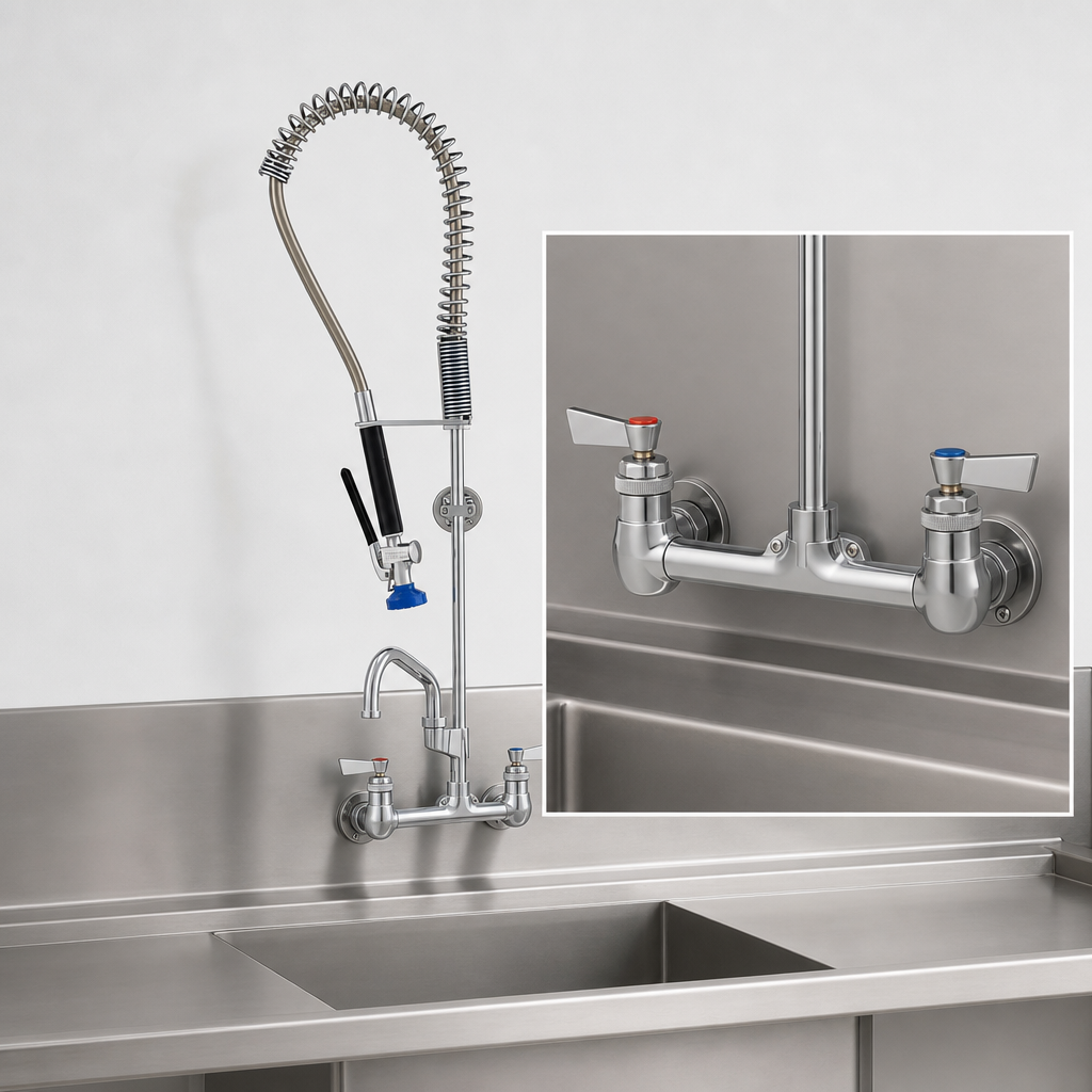 Spring-Style Backsplash Mount