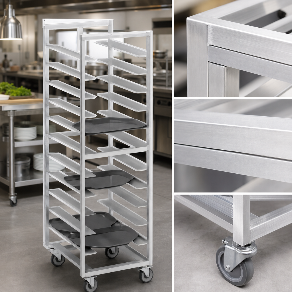 Heavy-Duty Extruded Aluminum Construction