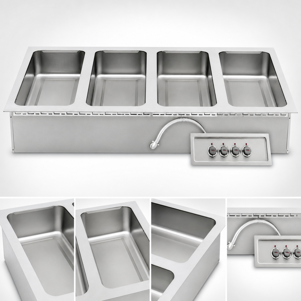 Four-Well Pan Capacity