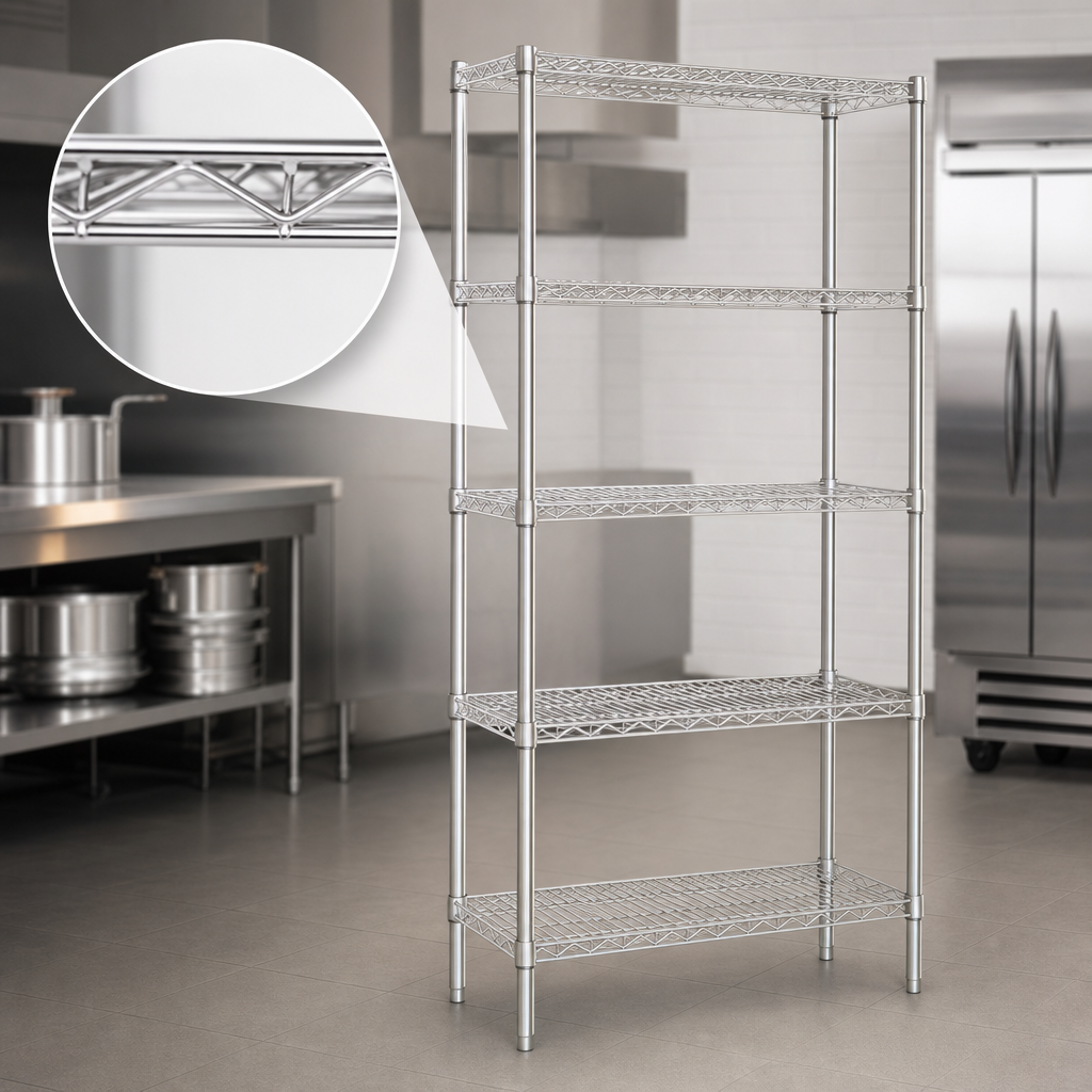 Patented QuadTruss® Shelves
