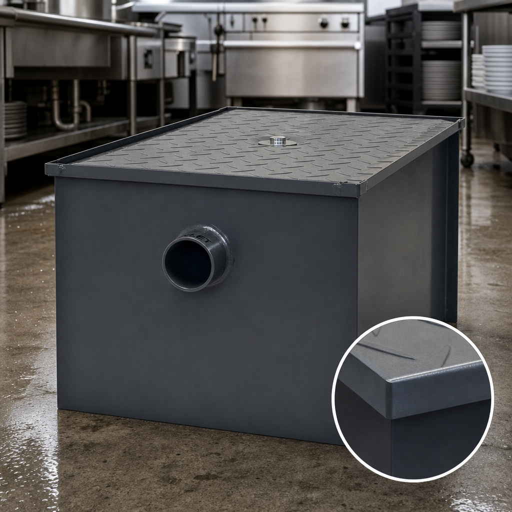 11-Gauge Carbon Steel Construction