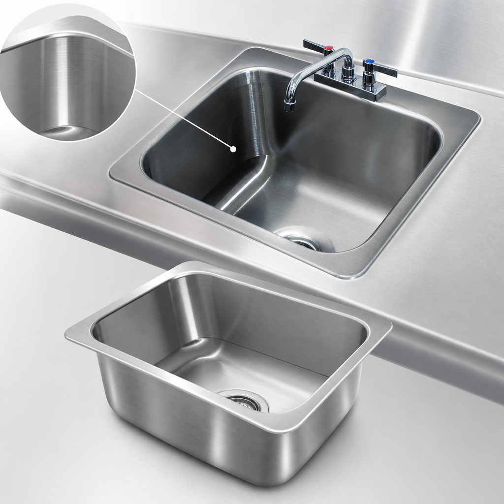 Deep Drawn Sink Bowl