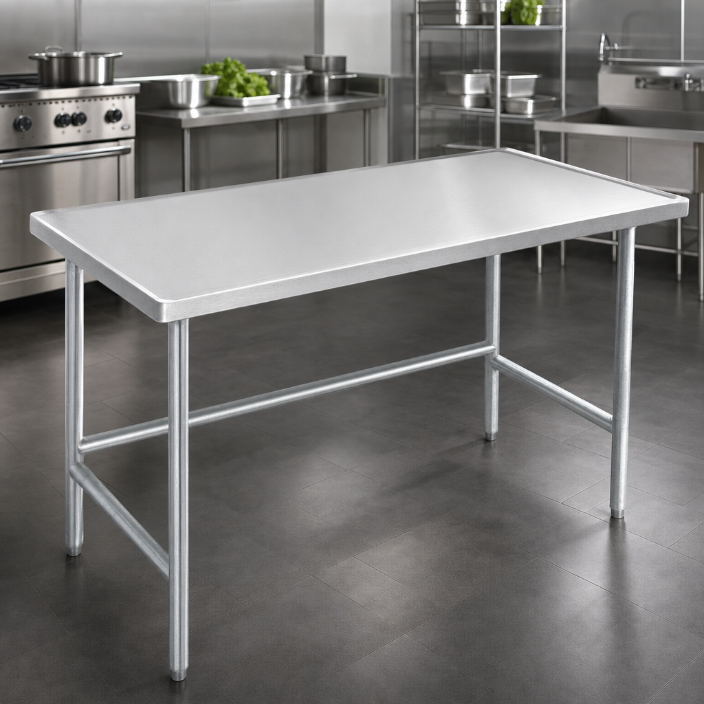 14-Gauge 304 Stainless Steel Top