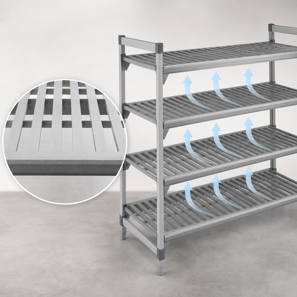 Vented Shelf Plates