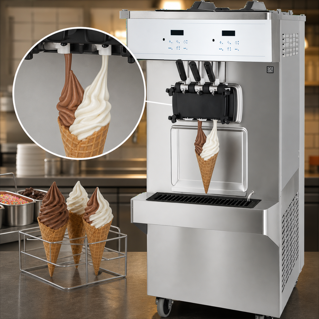 Twin Twist Two-Flavor Output