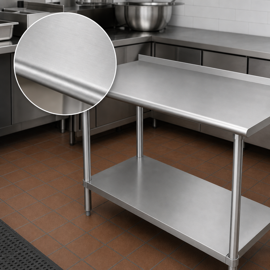 16-Gauge 430 Stainless Steel Top